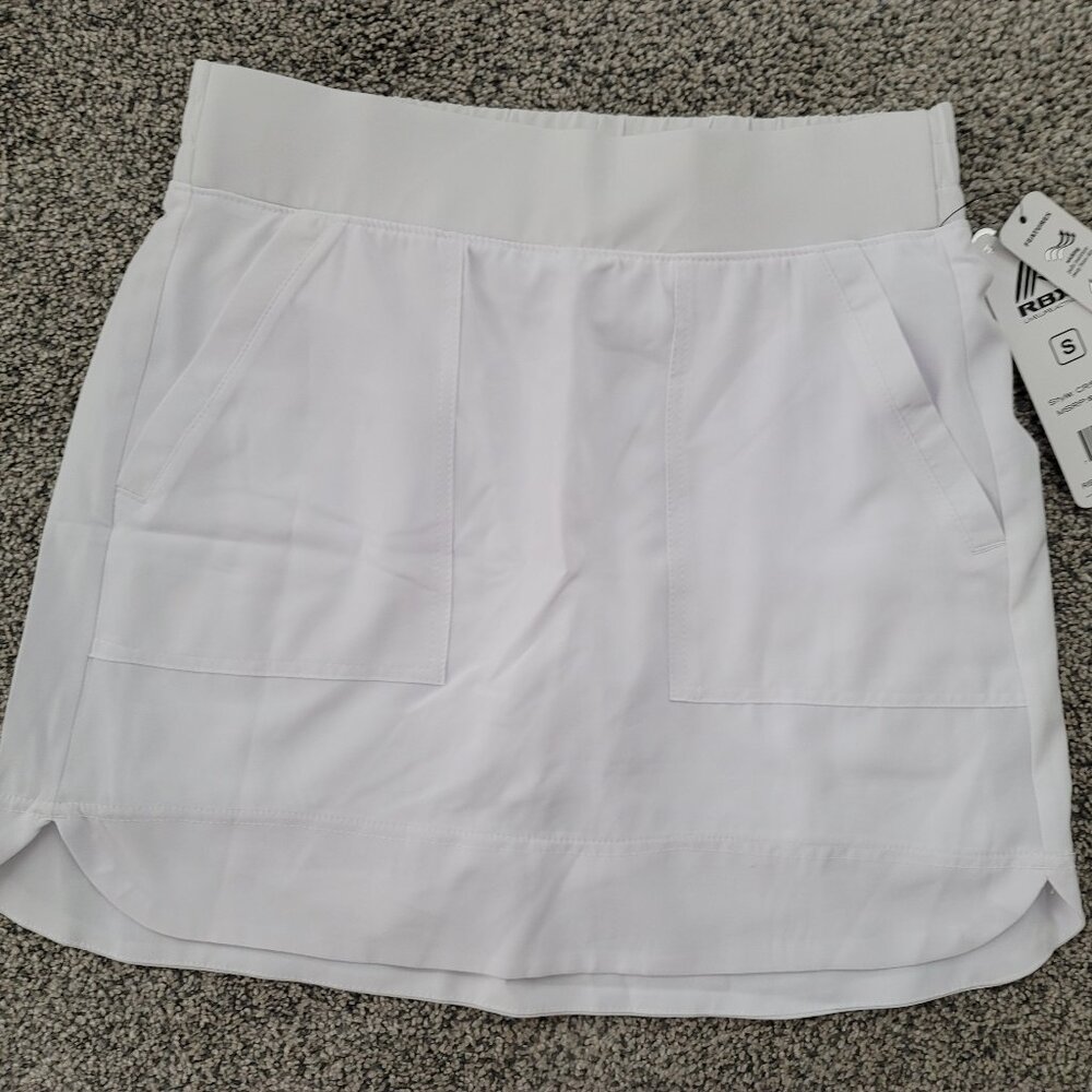 RBX Prime Everything 16" White  Skort  Small New with TAG!